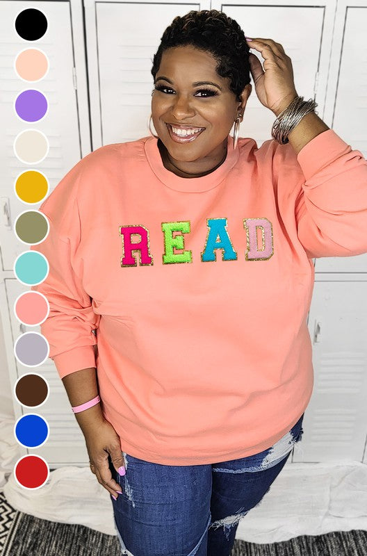 Ideal Chenille Read Sweatshirt