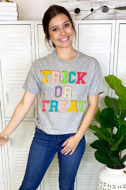 Trick or Treat Chenille T-Shirt