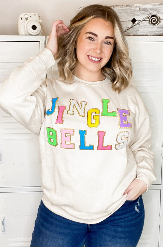 Jingle Bells Chenille Sweatshirt