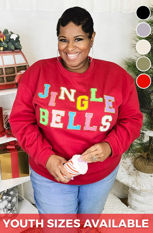 Jingle Bells Chenille Sweatshirt