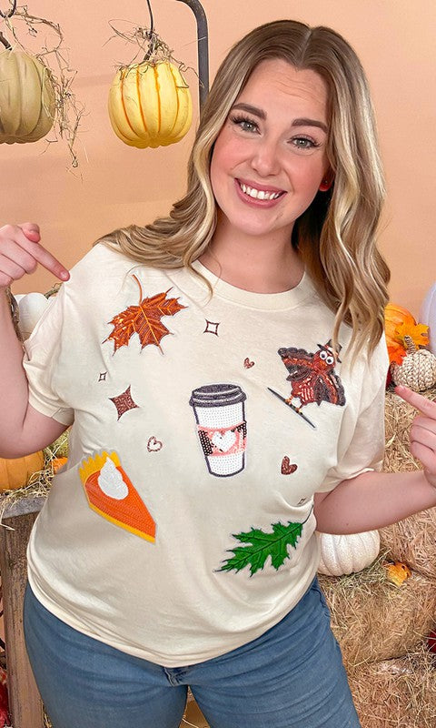 Thanksgiving Sparkle T-Shirt