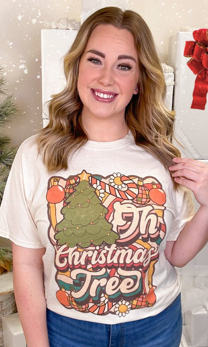 Oh Christmas Tree Graphic T-Shirt