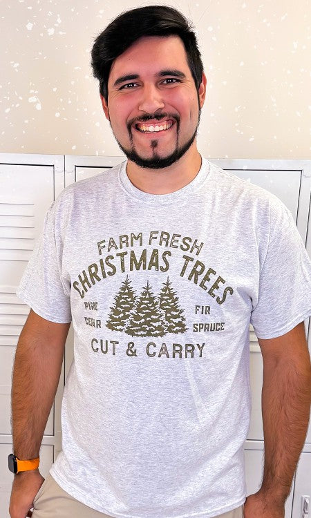 Farm Fresh Christmas Trees Graphic T-Shirt