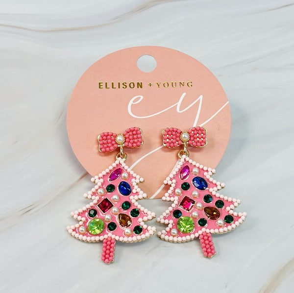 Dress Up Your Tree Dangle Earrings