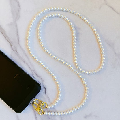 Pearl Channel Crossbody Lanyard