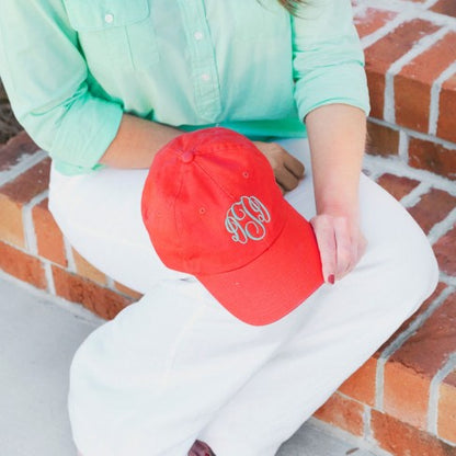 Personalized Coral Cap