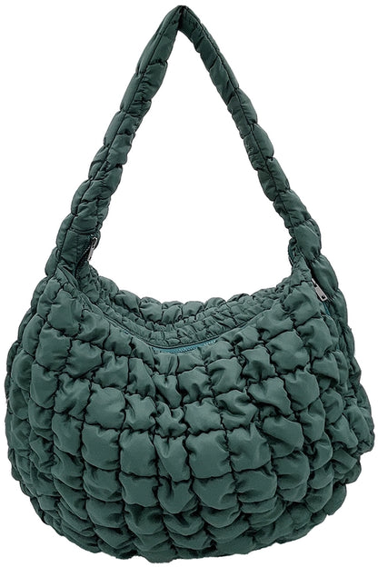 18" Extra Large Quilted Puffer Tote Bag