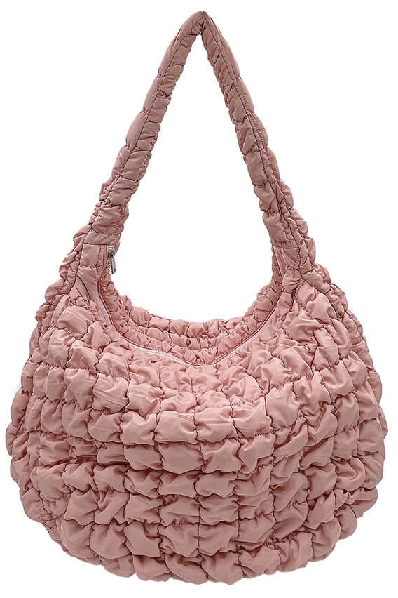 18" Extra Large Quilted Puffer Tote Bag