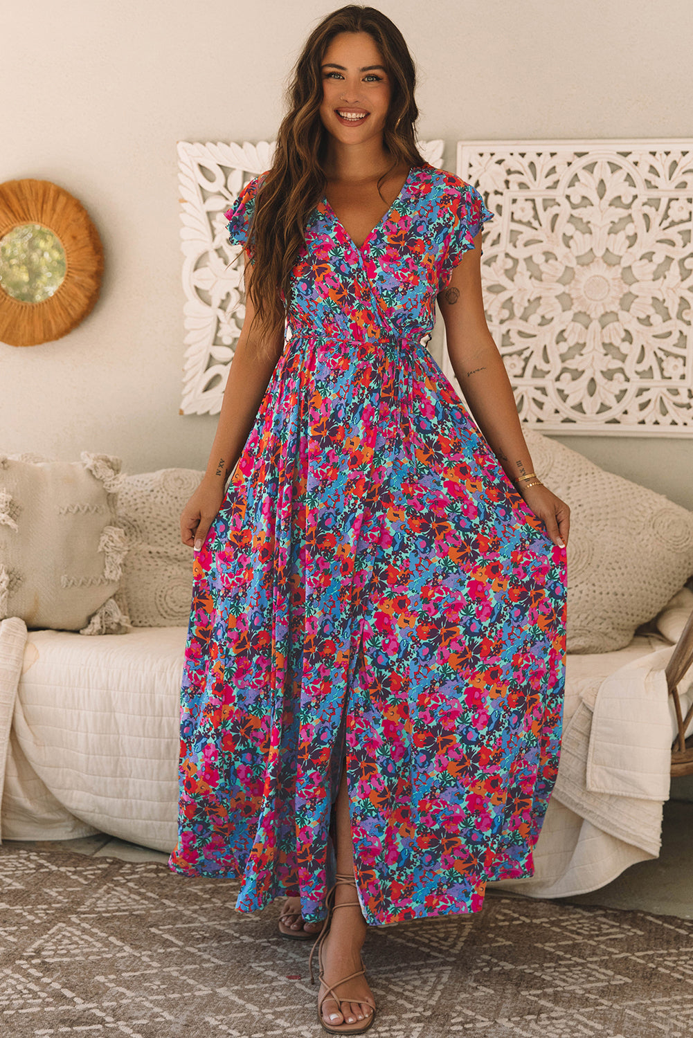floral dresses Floral Beauty Maxi Dress