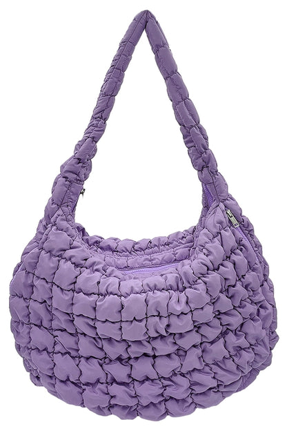 18" Extra Large Quilted Puffer Tote Bag