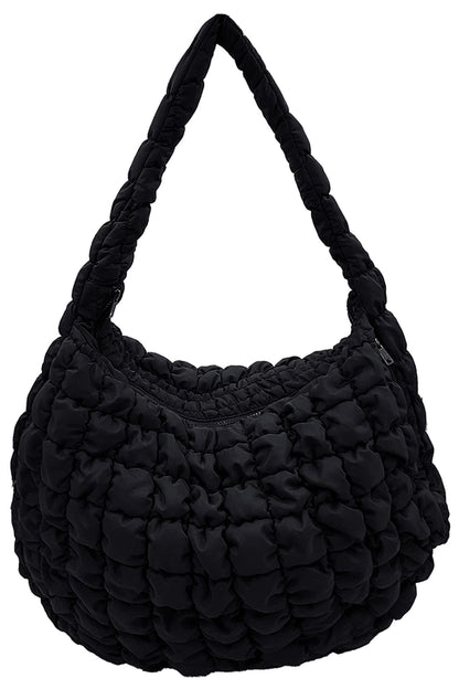 18" Extra Large Quilted Puffer Tote Bag