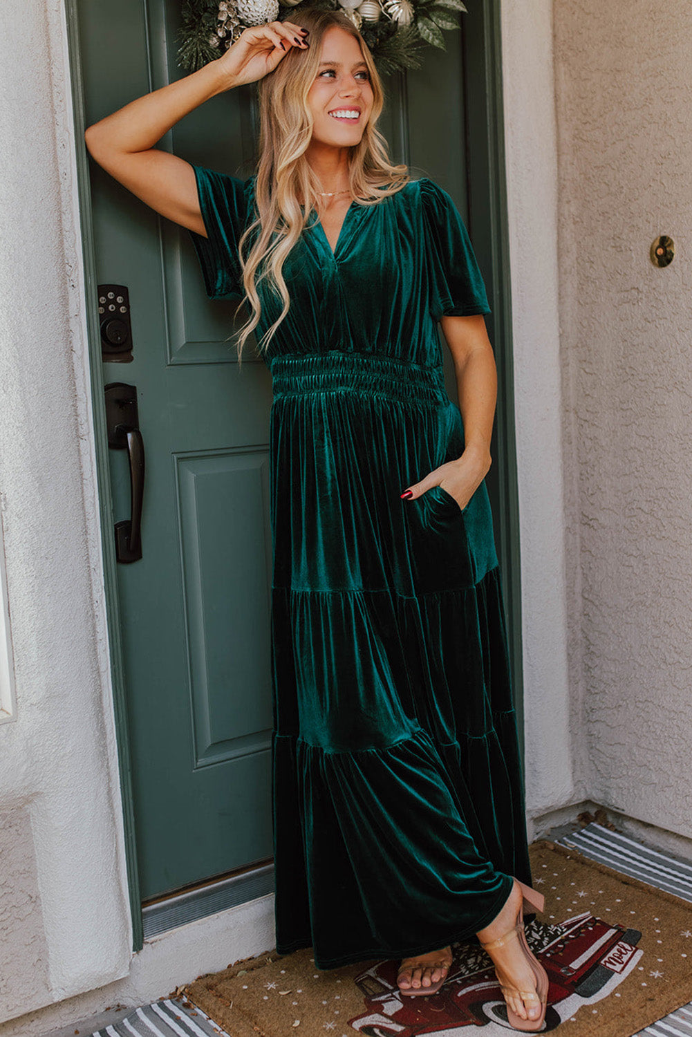 ever green dress Evergreen Dress - Luxury Resort Evening Wear