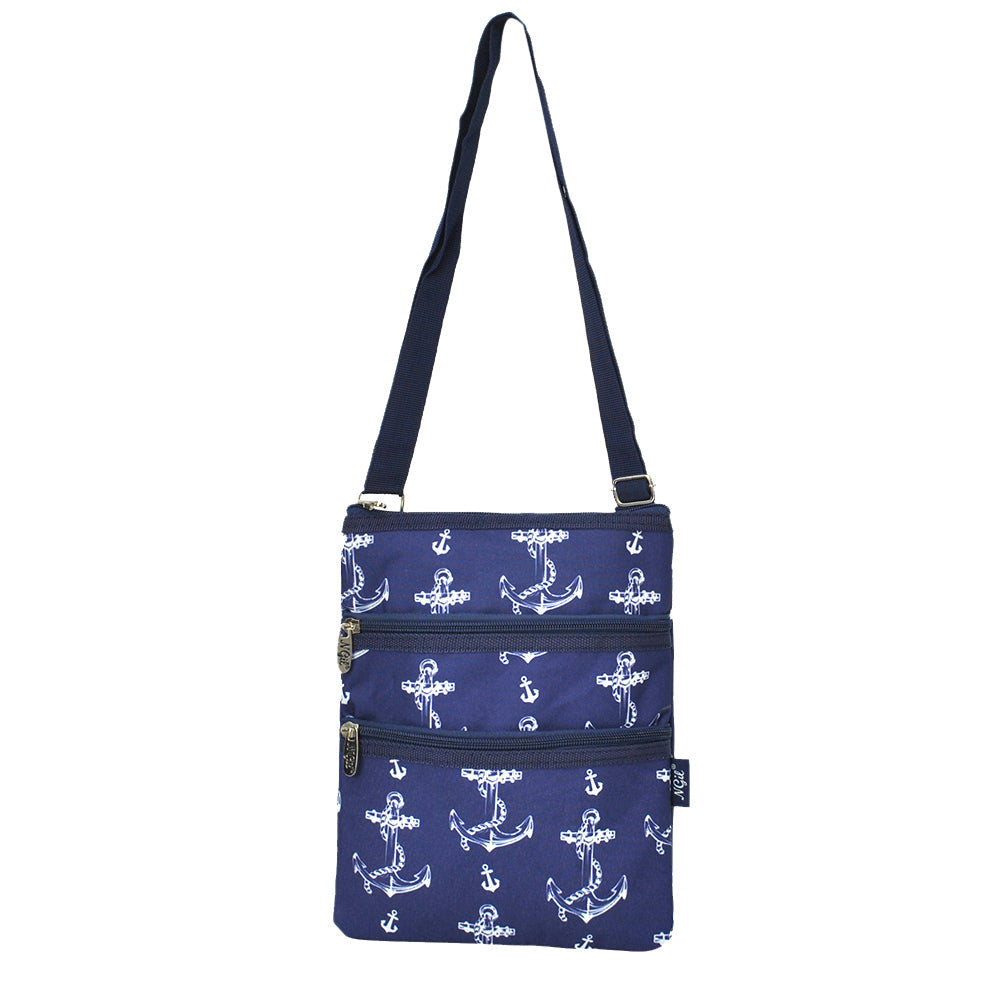 Vintage Anchor Messenger Hipster Bag