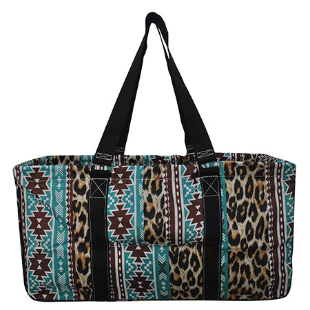 23" Tribal Cheetah Utility Bag