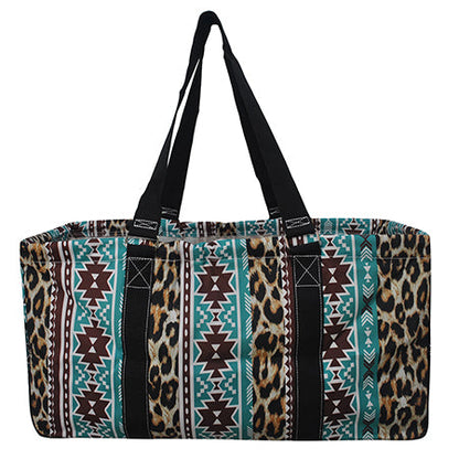 23" Tribal Cheetah Utility Bag