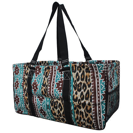 23" Tribal Cheetah Utility Bag