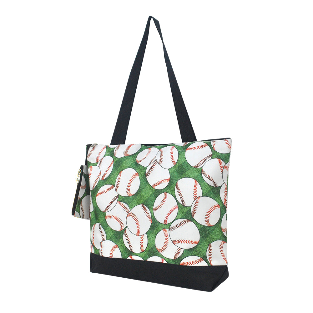 Baseball Bounty Canvas Tote Bag