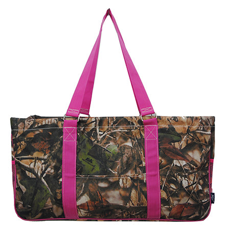 23" Hot Pink Camo Utility Bag