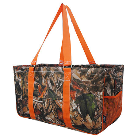 23" Orange Camo Utility Bag