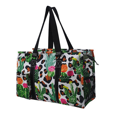 15" Wild Sunset Zippered Caddy Organizer Tote Bag