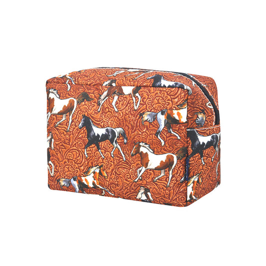 Spanish Saddle Large Cosmetic Travel Pouch