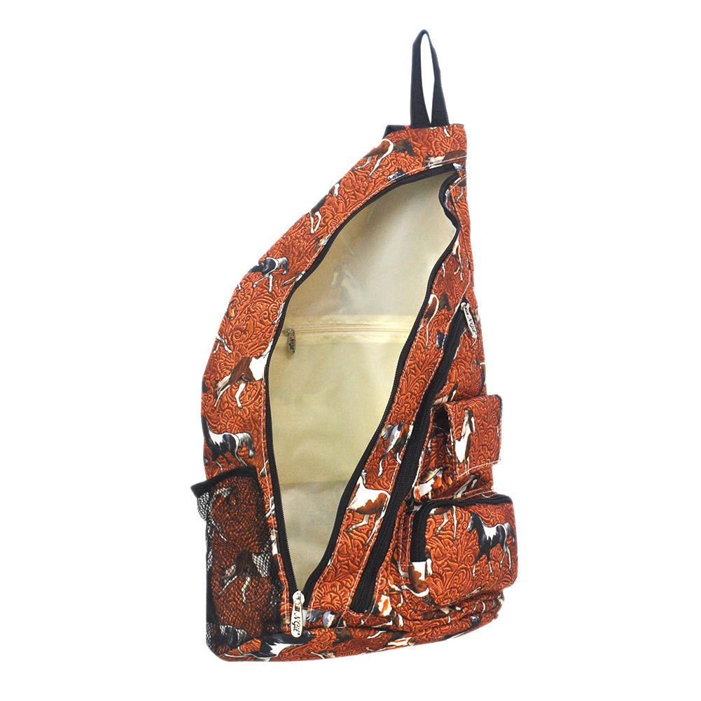 Spanish Saddle Sling Backpack