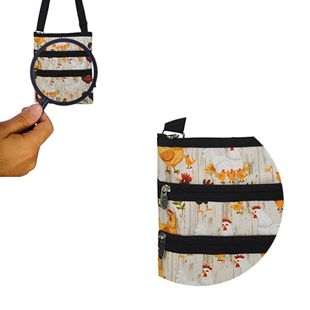 Chicken Farm Messenger Hipster Bag