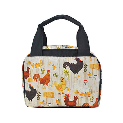 Chicken Farm Insulated Lunch Bag