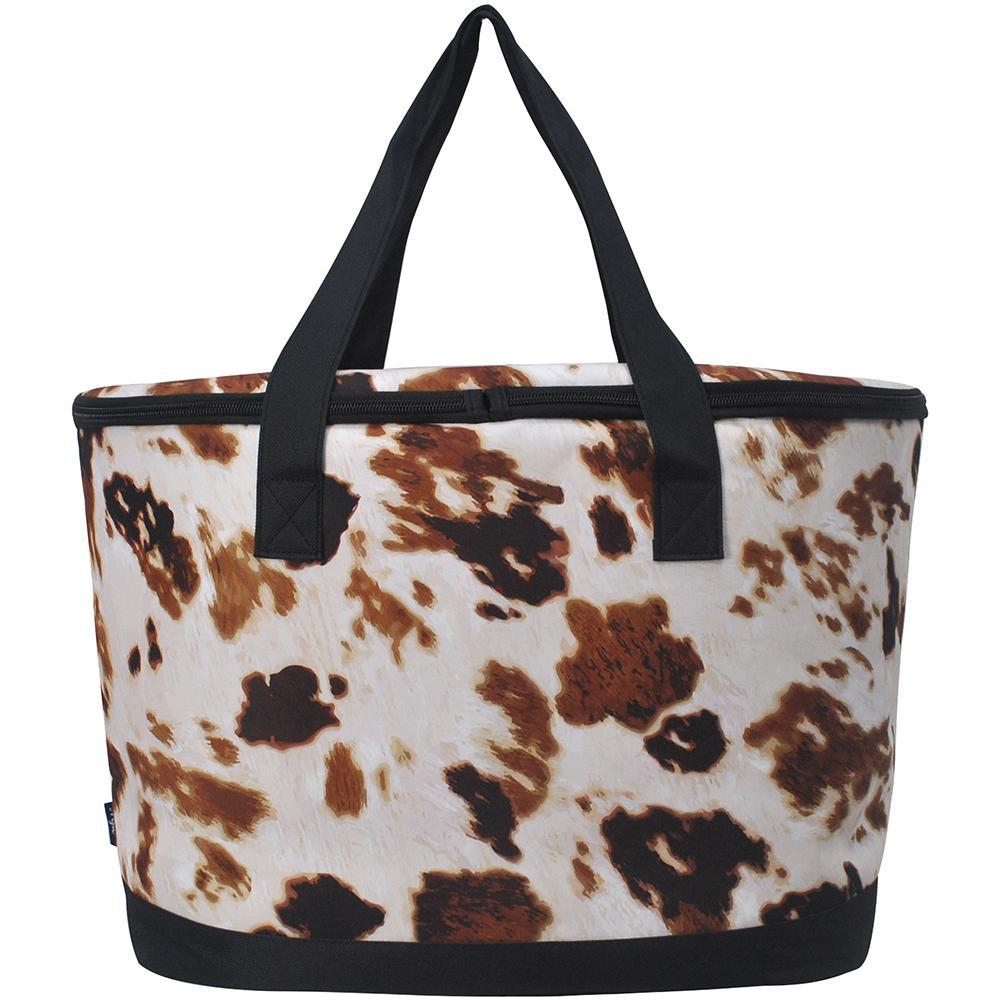 Cow Print Cooler Bag