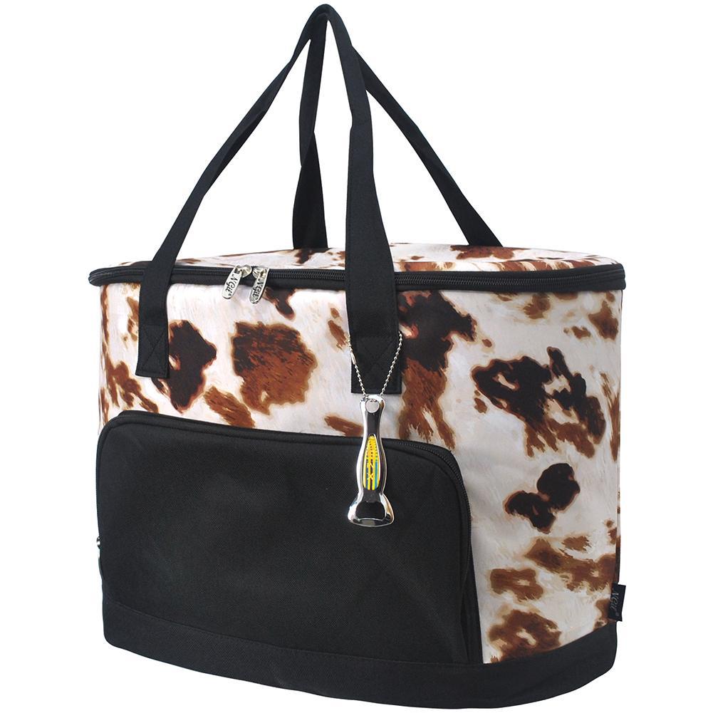 Cow Print Cooler Bag