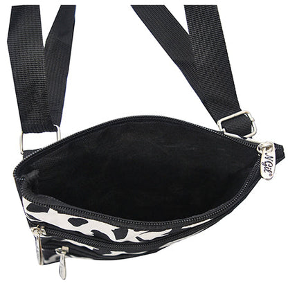 Black Cow Messenger Hipster Bag