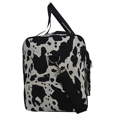 Black Cow Canvas 23" Duffle Bag