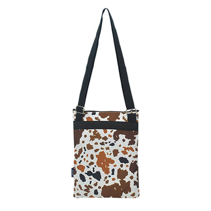 Mocha Cow Messenger Hipster Bag