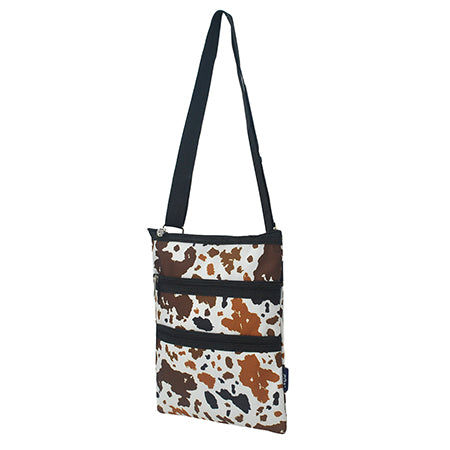 Mocha Cow Messenger Hipster Bag