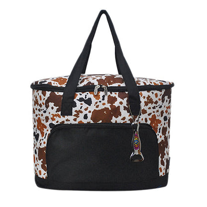 Mocha Cow Cooler Bag