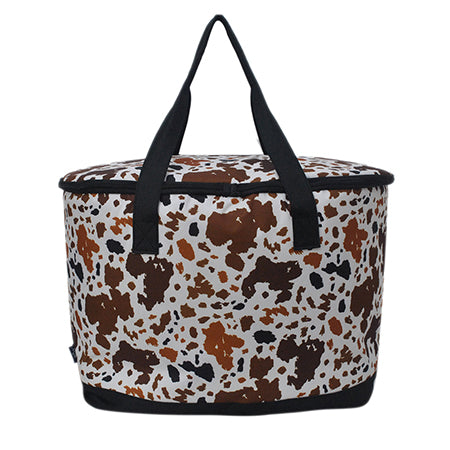 Mocha Cow Cooler Bag