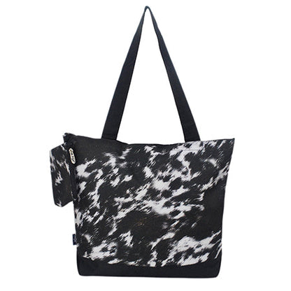 Cow Couture Canvas Tote Bag