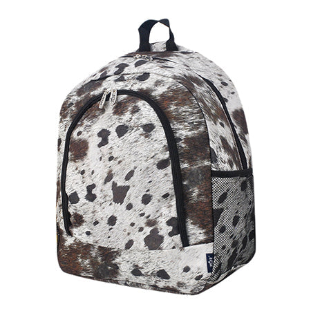 Chic Cow Canvas Backpack