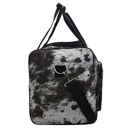 Chic Cow Canvas 23" Duffle Bag