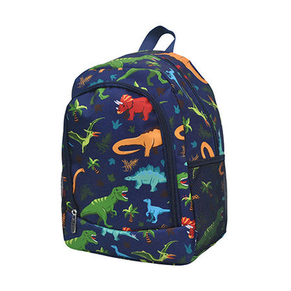 Dino World Canvas Backpack