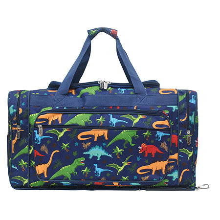 Dino World Canvas 23" Duffle Bag