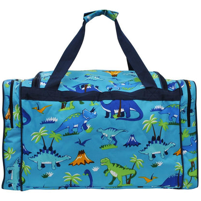 Friendly Dinosaur Canvas 23" Duffle Bag