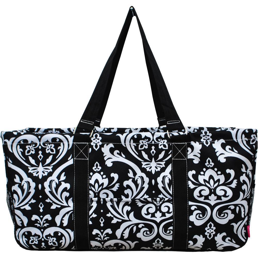 23" Damask Utility Bag