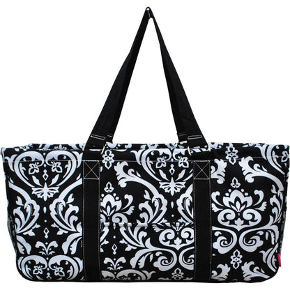 23" Damask Utility Bag