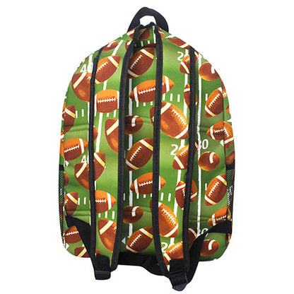 Football Life Canvas Backpack