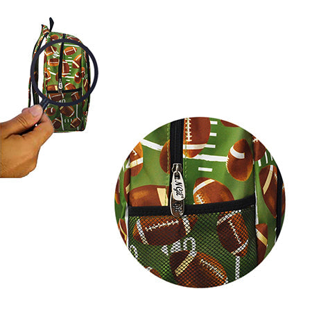 Football Life Canvas Backpack