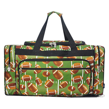 Football Life Canvas 23" Duffle Bag