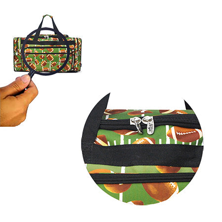 Football Life Canvas 23" Duffle Bag