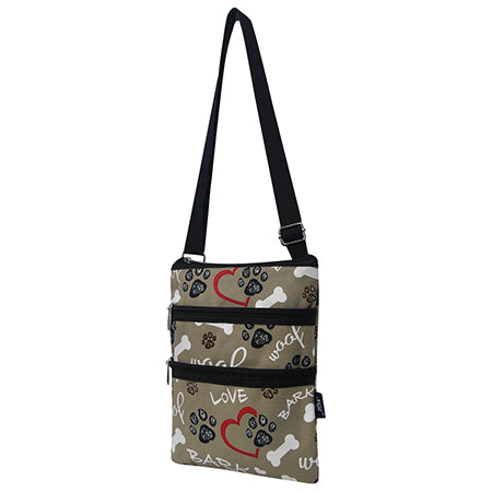 Puppy Love Messenger Hipster Bag