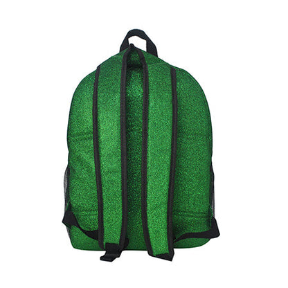 Small Size Green Glitter Backpacks For Dance and Cheer Competition